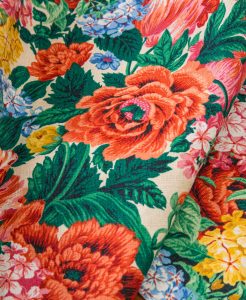 FABRIC FLORAL PATTERN