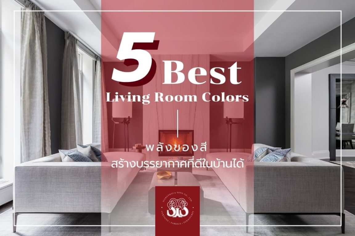 5 Best Living Room Colors.